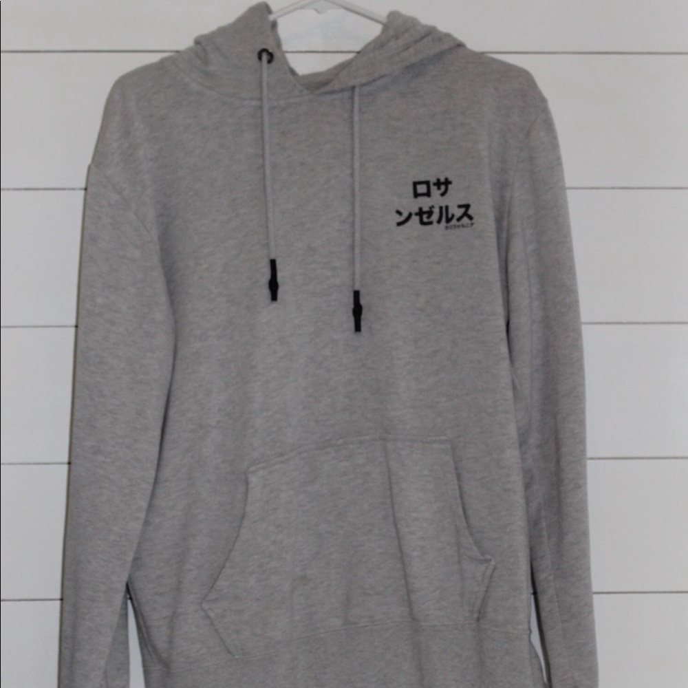 Grey hoodie